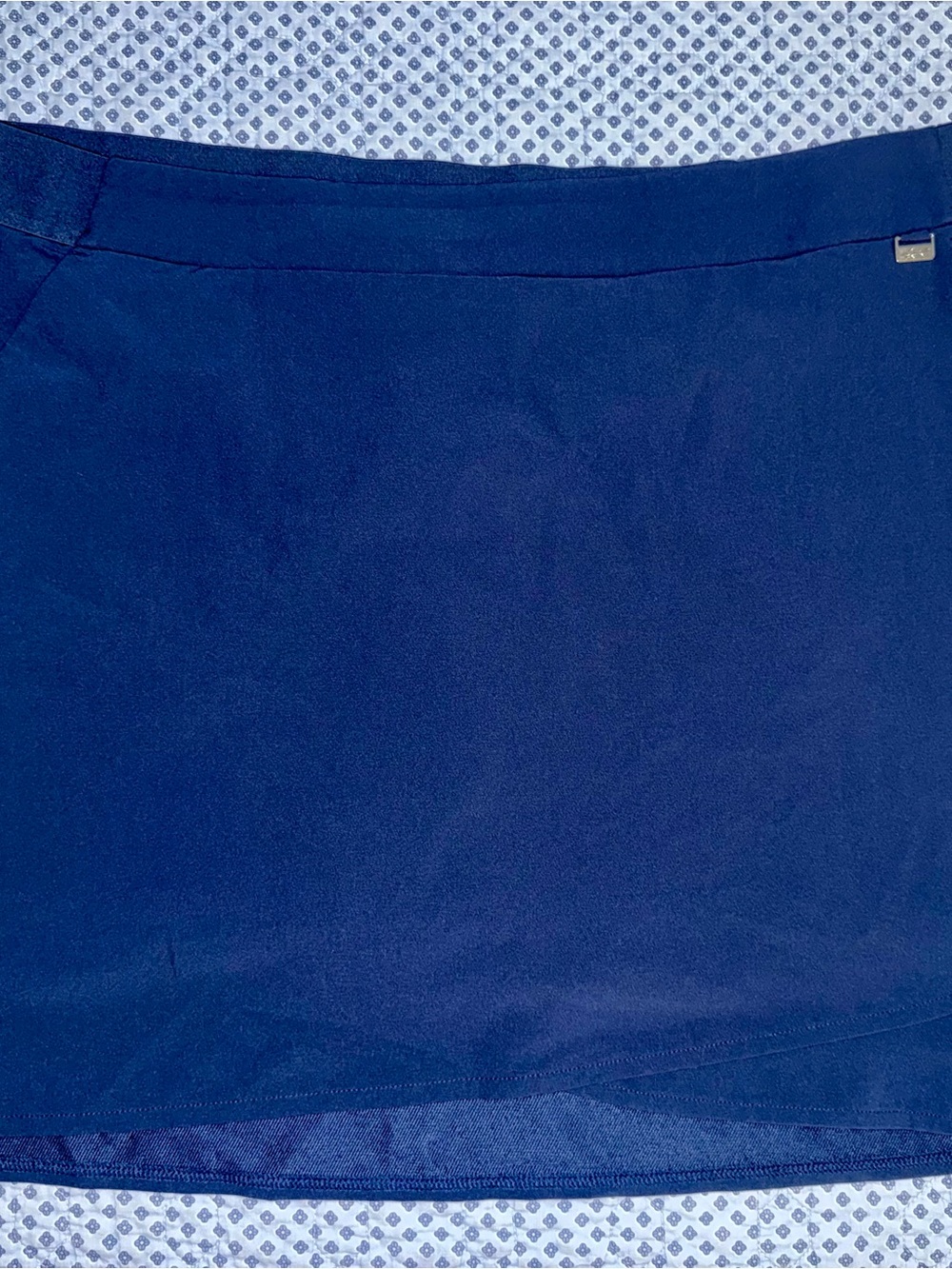 Greg Norman Womens Navy Performance Skort Built-In Shorts XXL